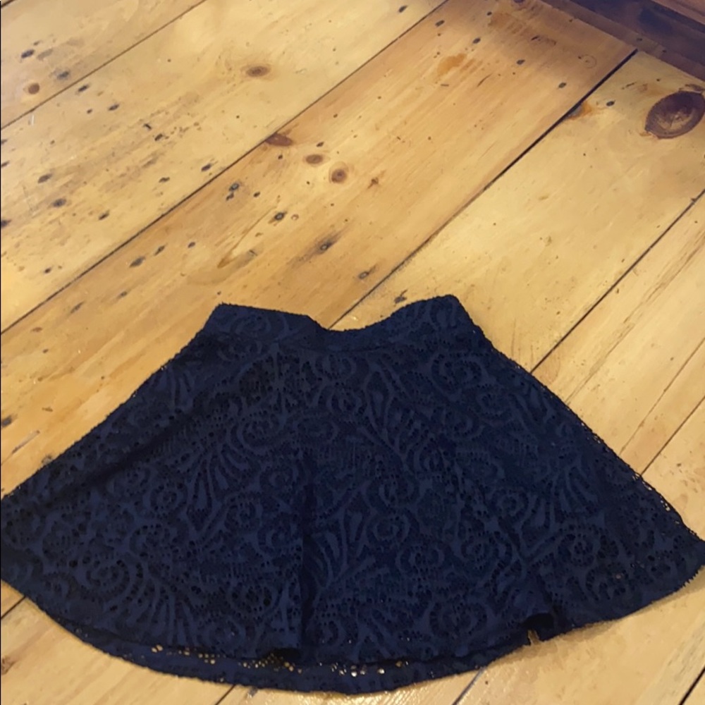 Navy Blue Skirt
